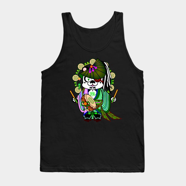 SUMMER PRIDE FESTIVAL: TAIKO BEAR Tank Top by cholesterolmind